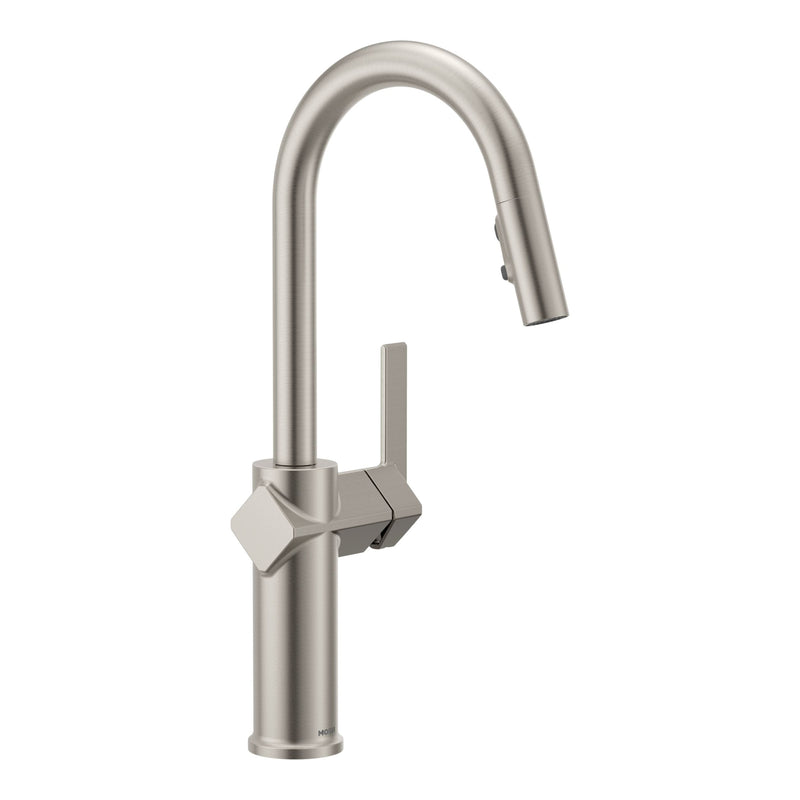 Joric 1-Handle Pull-Down Kitchen Faucet, Spot Resist Stainless M7
