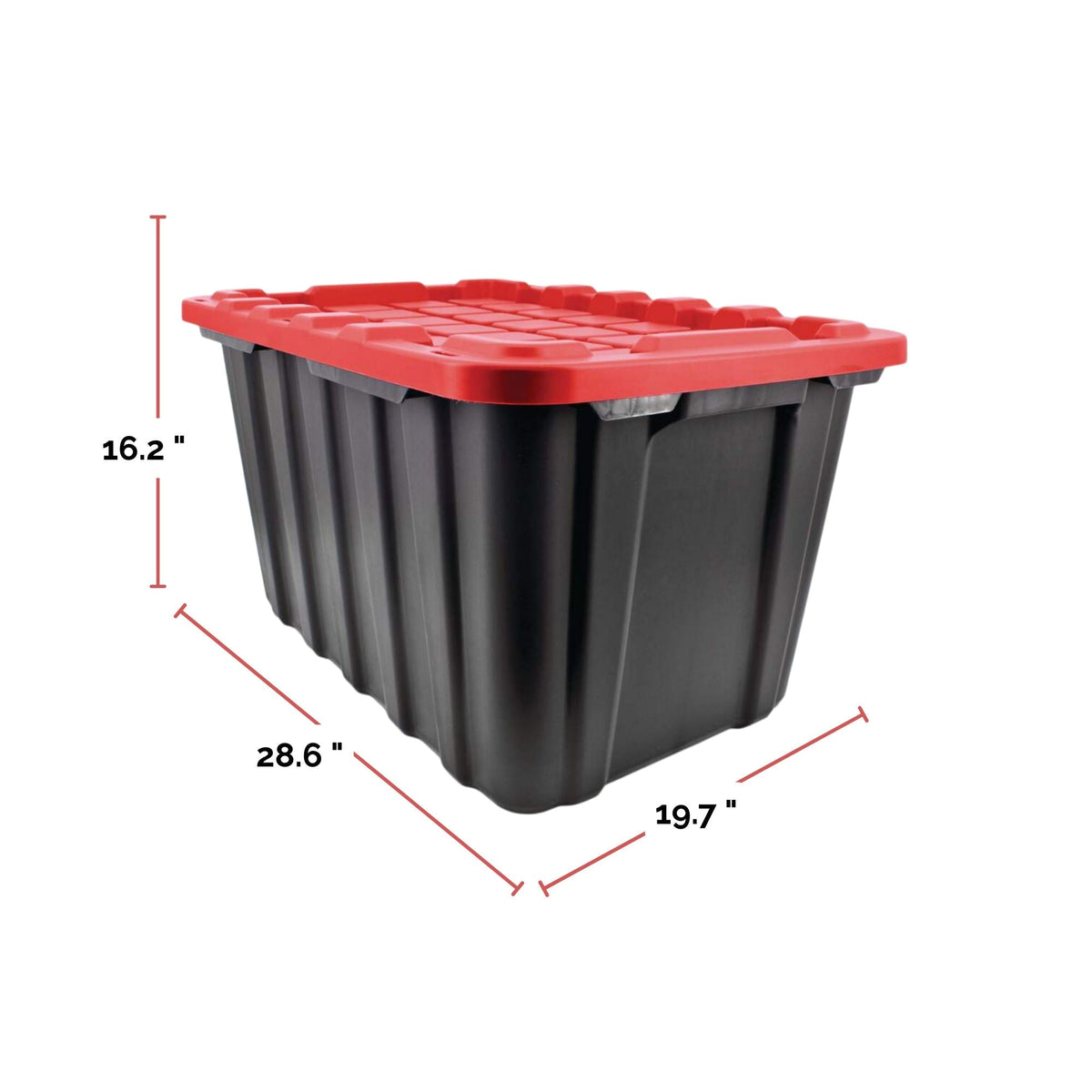 Jumpstart Heavy Duty Storage Tote, 102-L
