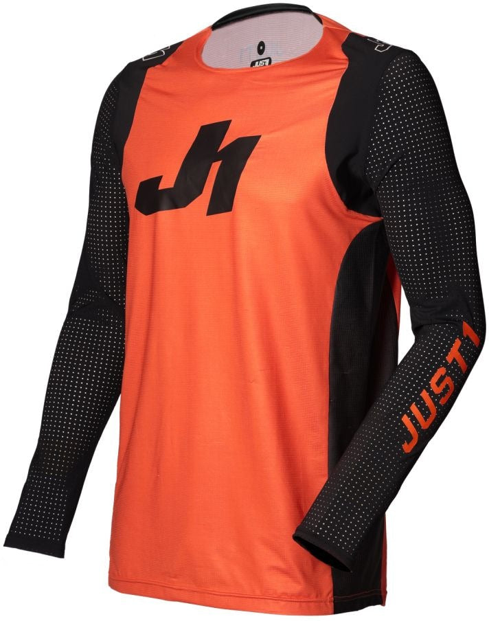 Just1 Youth Flex Motocross Jersey, Orange/Black O6
