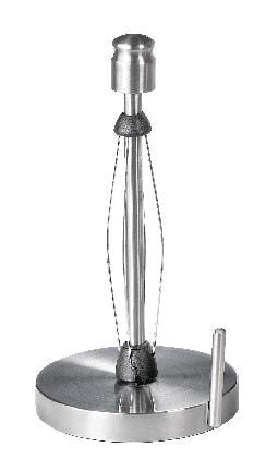 Kamenstein Perfect Tear Stainless Steel Upright Paper Towel Holder with Weighted Base, 13-in H Y5
