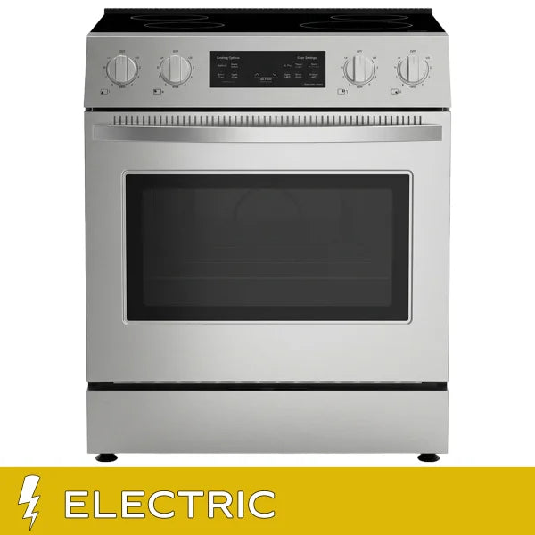 Kenmore 30 in. 5 cu ft. Stainless Steel Front Control Electric Range with Air Fry and True Convection R5