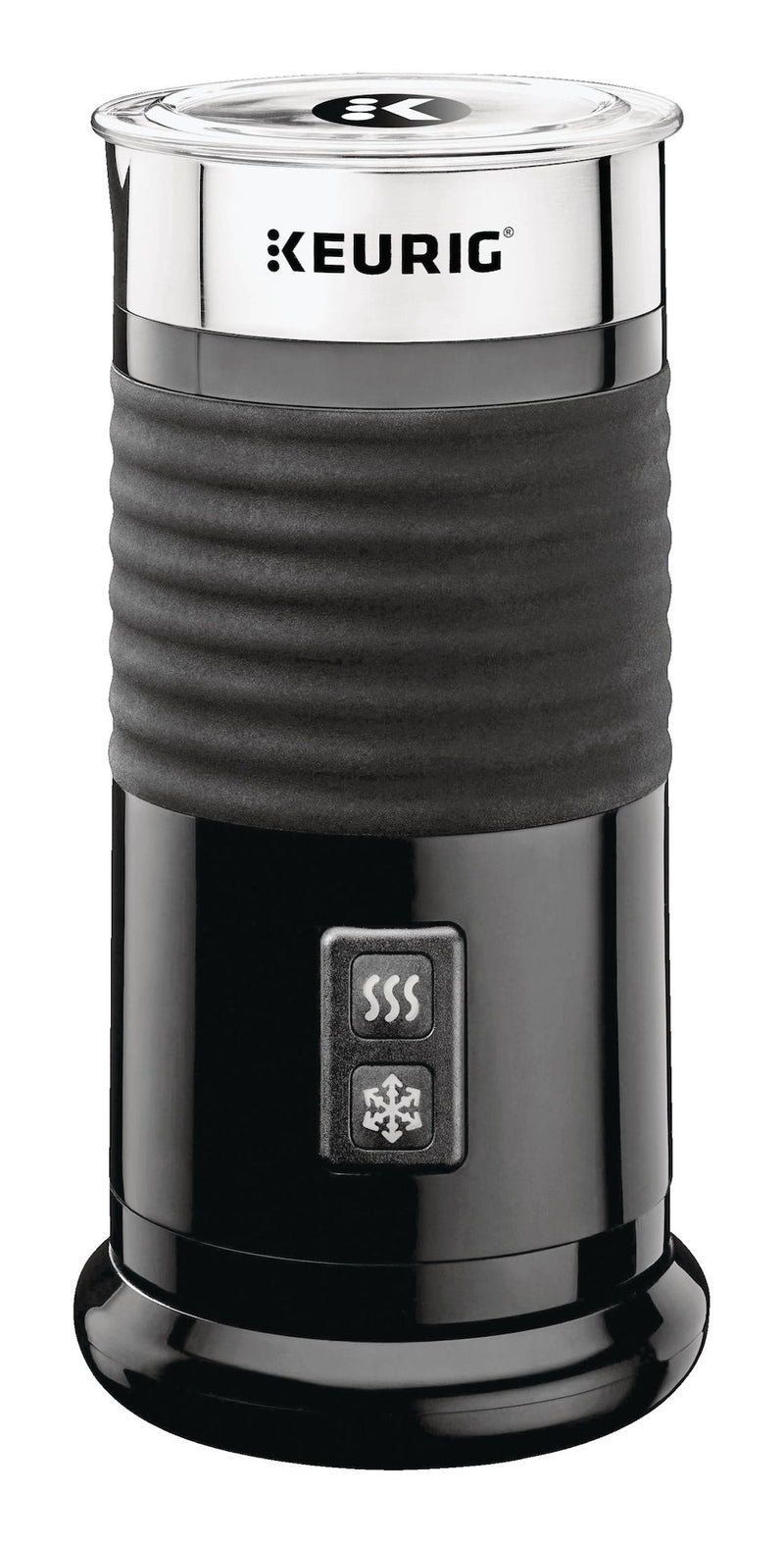 Keurig Standalone Milk Frother For Hot or Cold Lattes & Cappuccinos, Black D1