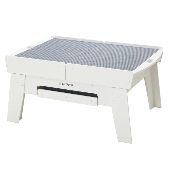 KidKraft Building Bricks Play N Glow Light-Up Table with 210 Bricks Q0