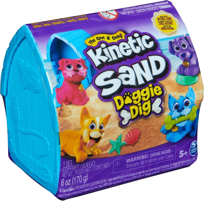 Kinetic Sand Single-Colour Doggy Dig Set for Ages 5+ N3