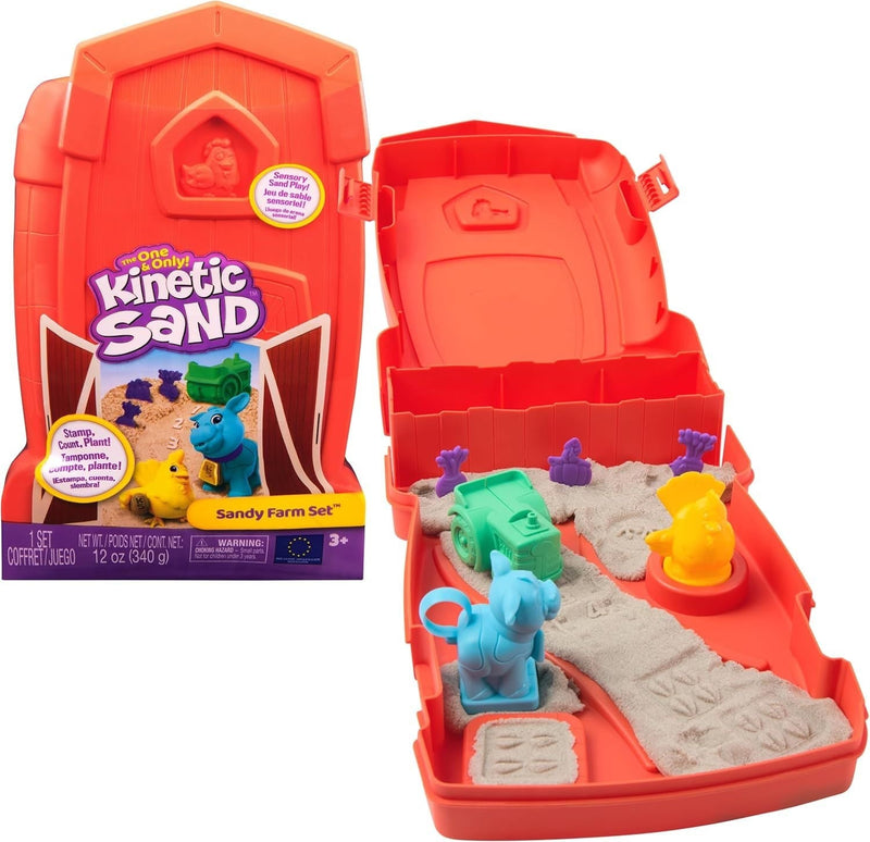 Kinetic Sand Single-Colour Sandy Farm Set for Ages 3+ M2