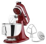 KitchenAid 4.5 Quart Tilt-Head Stand Mixer with 10 Speeds, Empire Red