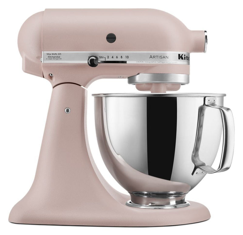 KitchenAid Artisan Series 5-Quart Tilt-Head Stand Mixer, Feathered Pink K8