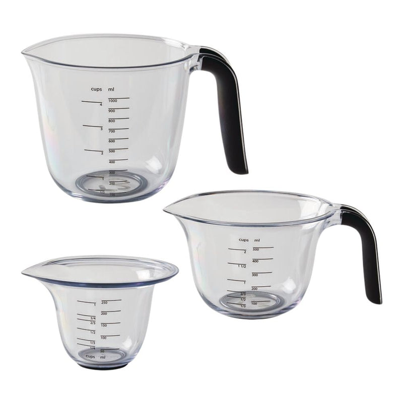 KitchenAid Plastic Measuring Cup Set, 3-pc S3