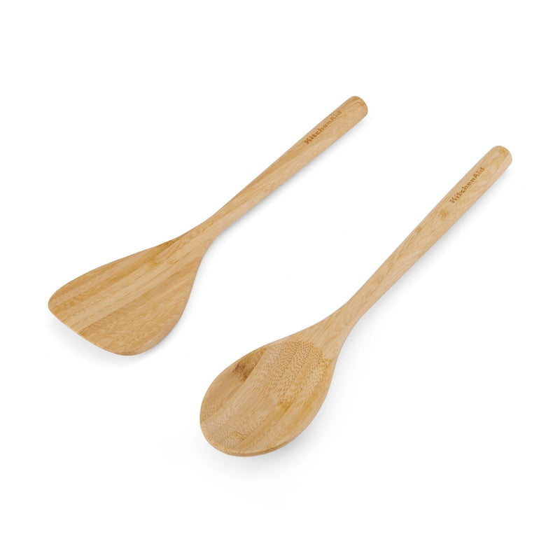 KitchenAid S2 Bamboo Tools Spoon & Turner X0