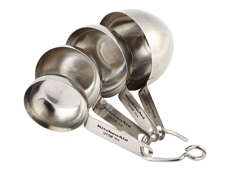 KitchenAid Stainless Steel Measuring Cups, 4-pc F9