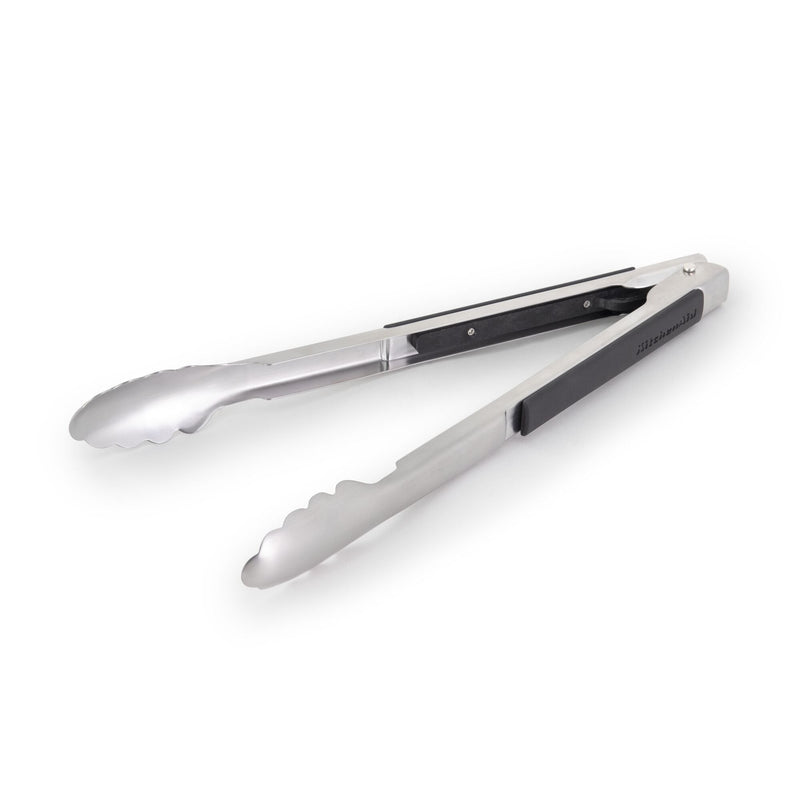 KitchenAid Stainless Steel Slide Locking Tongs, 12-in X1