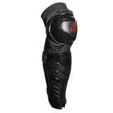 Knapper AK7 Dek Hockey Shin Guards, Black, Assorted Sizes