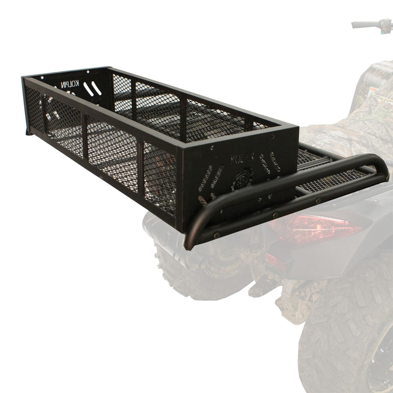 Kolpin 53350 Convertible Rear ATV Drop Basket Rack with Tailgate E0