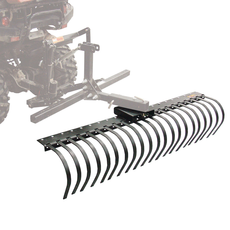 Kolpin ATV/UTV Dirtworks Tool Attachment Landscape Rake, 60-in H9