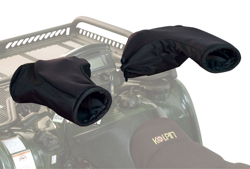 Kolpin Geartector Cold Weather ATV Handlebar Mitts, Black K6