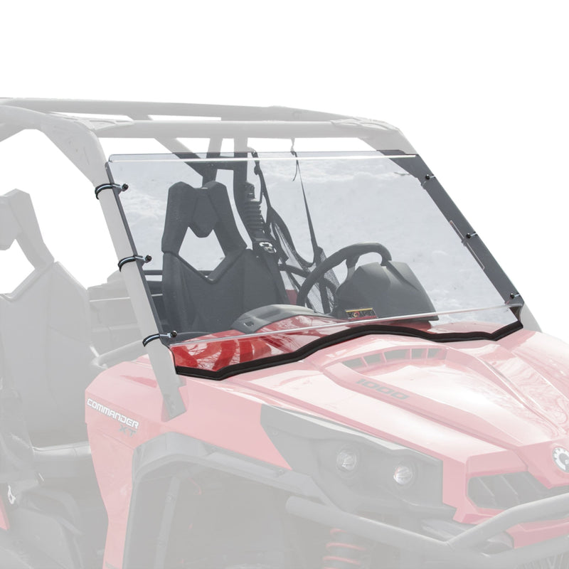 Kolpin Hard Coated Full Fixed Windshield, Cam-Am Commander Y8