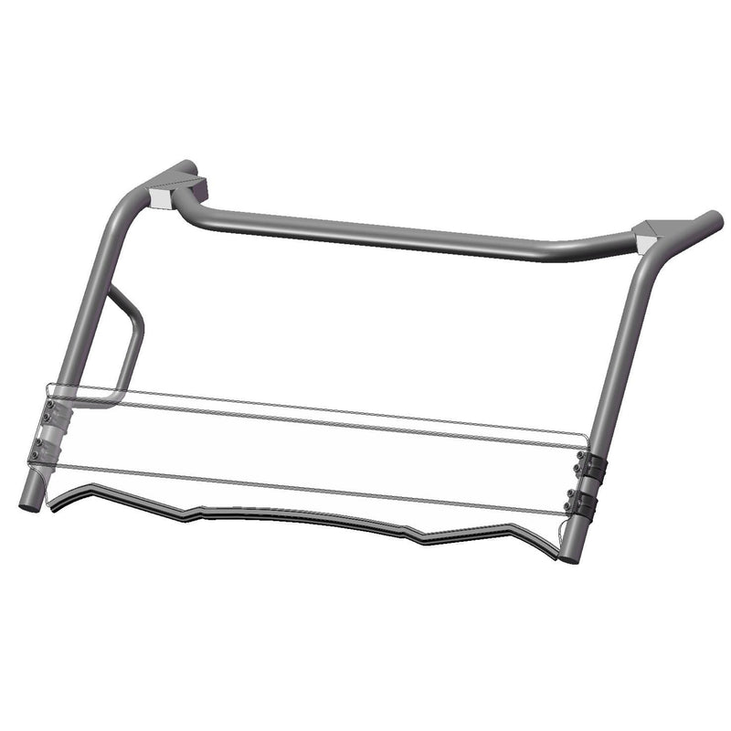 Kolpin Hard Coated Half Fixed Windshield, Teryx'16 V8