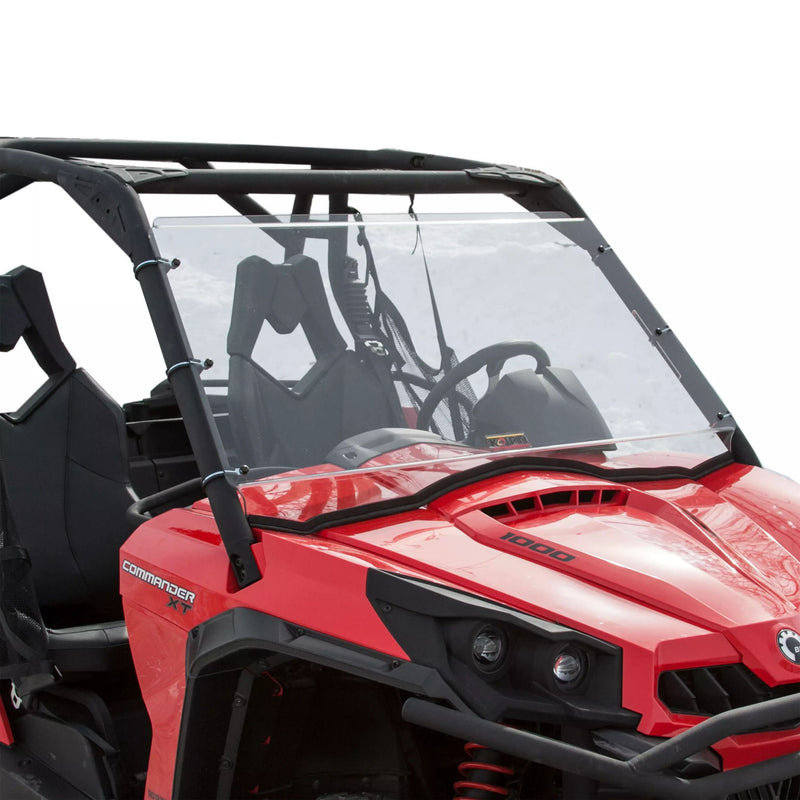 Kolpin Uncoated Full Fixed Windshield, Can-Am Commander K5