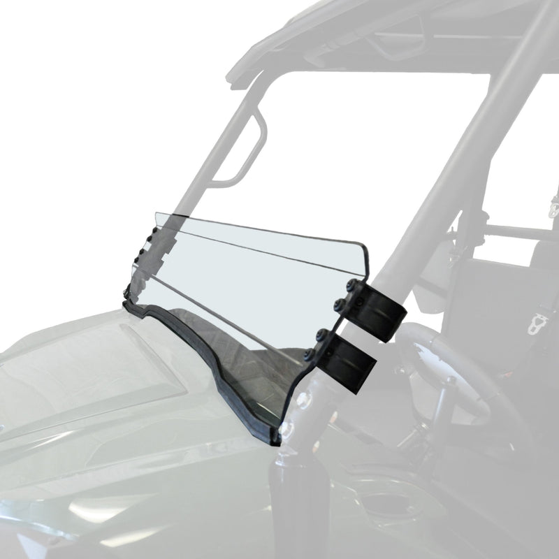 Kolpin Uncoated Half Fixed Windshield, Mule PRO FX/T F5