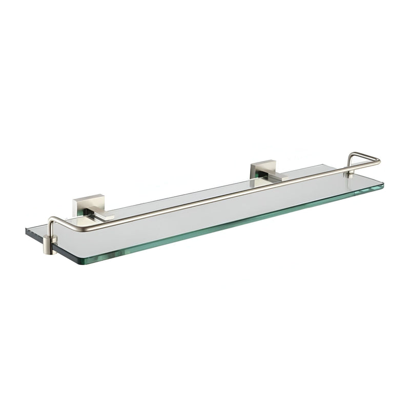 KRAUS Bathroom Accessories Rust-Resistant Shelf with Railing O9