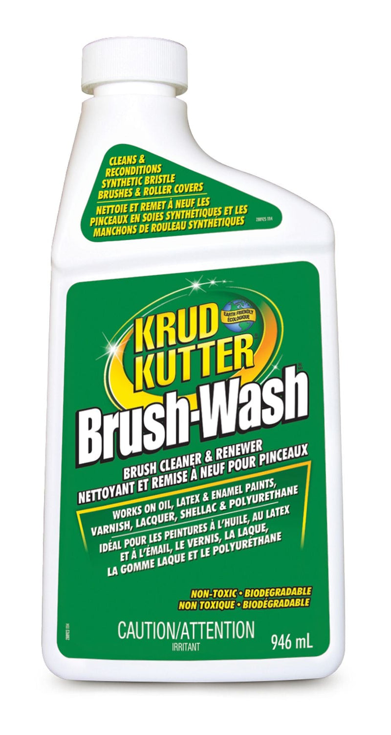 Krud Kutter Brush-Wash Cleaner & Renewer For Oil, Latex & Enamel Paint, Non-Toxic, 946-mL T2