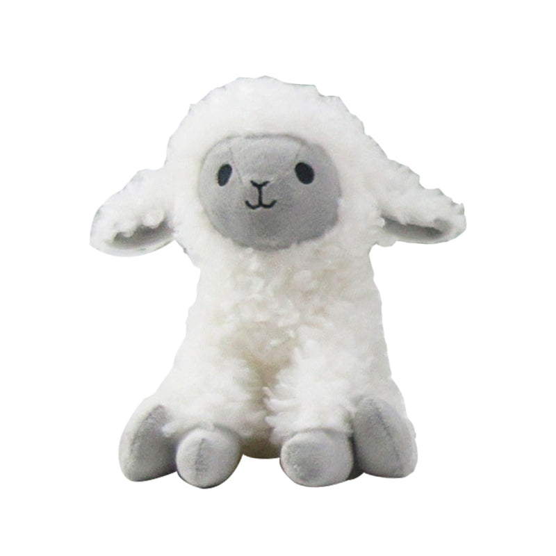 Lamb Plush Toy, White, 7-in, Ages 3+, for Eid/Spring J4