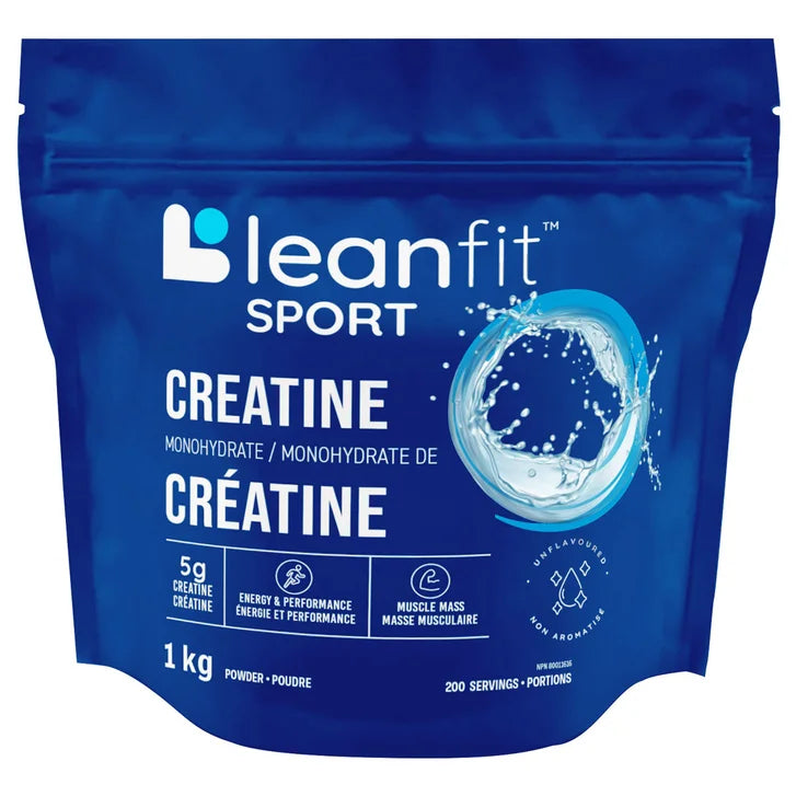 Leanfit Sport Creatine Monohydrate, 1kg U7