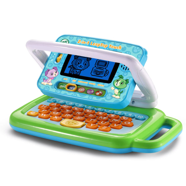 LeapFrog LeapTop Touch Laptop/Tablet, Learning Toy For Pre-School Kids, Ages 2+ D5
