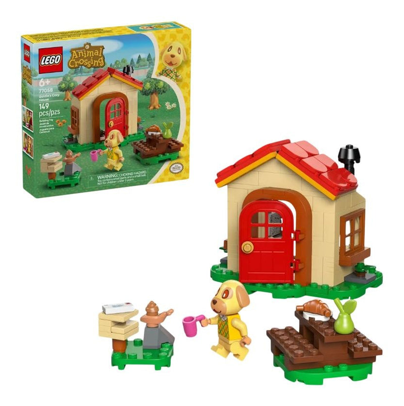 LEGO Animal Crossing Goldie's Cozy House - 77058, 149-pcs. Ages 6+ K3