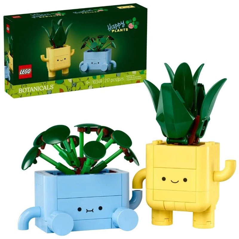 LEGO Botanicals Happy Plants - 10349, 217-pcs, Ages 9+ Z9