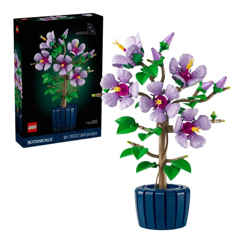 LEGO Botanicals Hibiscus - 10372, 660-pcs, Ages 18+ I2