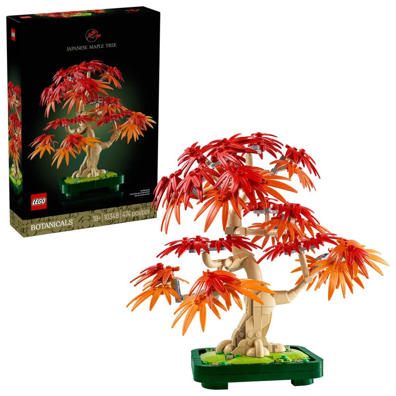 LEGO Botanicals Japanese Red Maple Bonsai Tree - 10348, 474-pcs, Ages 18+ U1