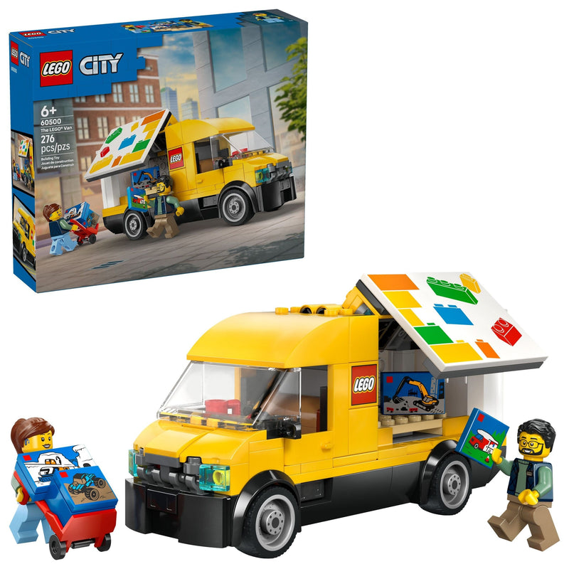LEGO City The LEGO Van Toy Truck Building Set - 60500, 276-pcs, Ages 6+ F6
