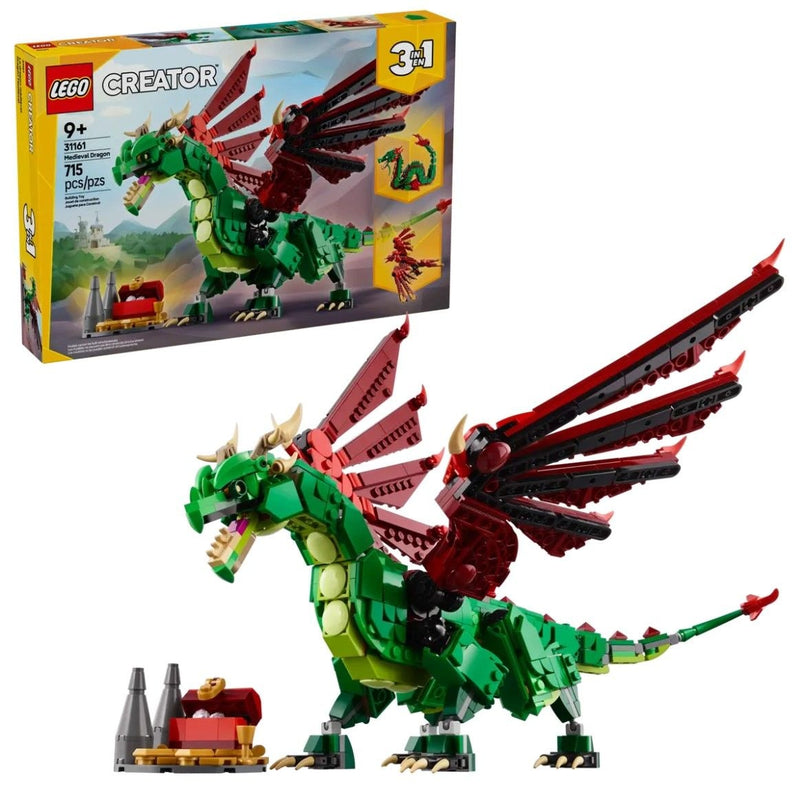 LEGO Creator Medieval Dragon - 31161, 715-pcs, Ages 9+ F3