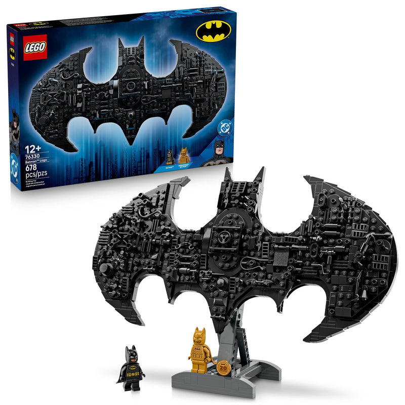 LEGO DC Batman: Batman Logo Building Set - 76330, 678-pcs, Ages 12+ R8