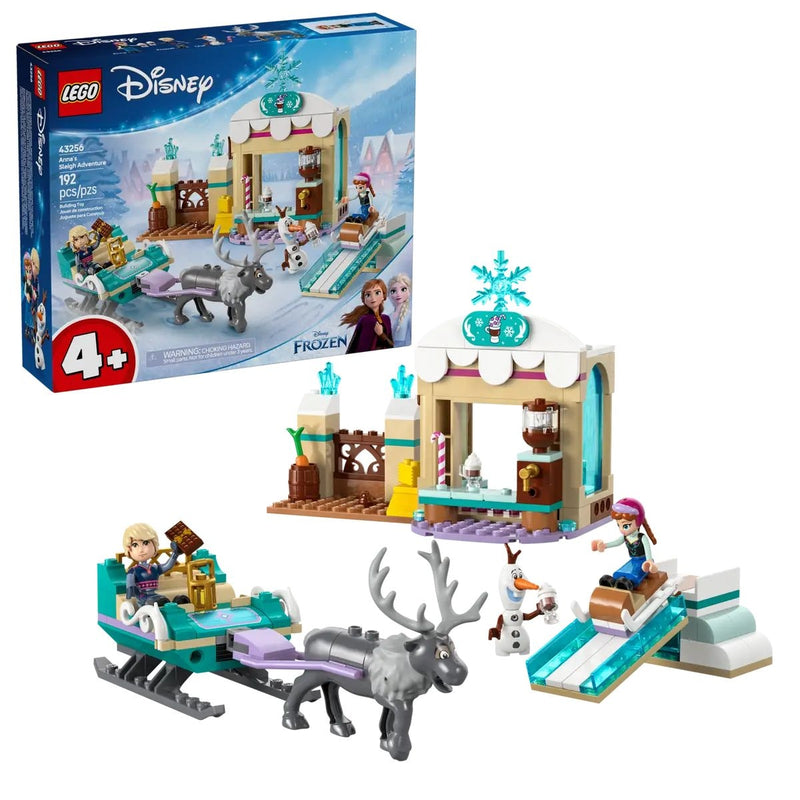 LEGO Disney Princess Anna's Sleigh Adventure - 43256, 174-pcs, Ages 5+ F4