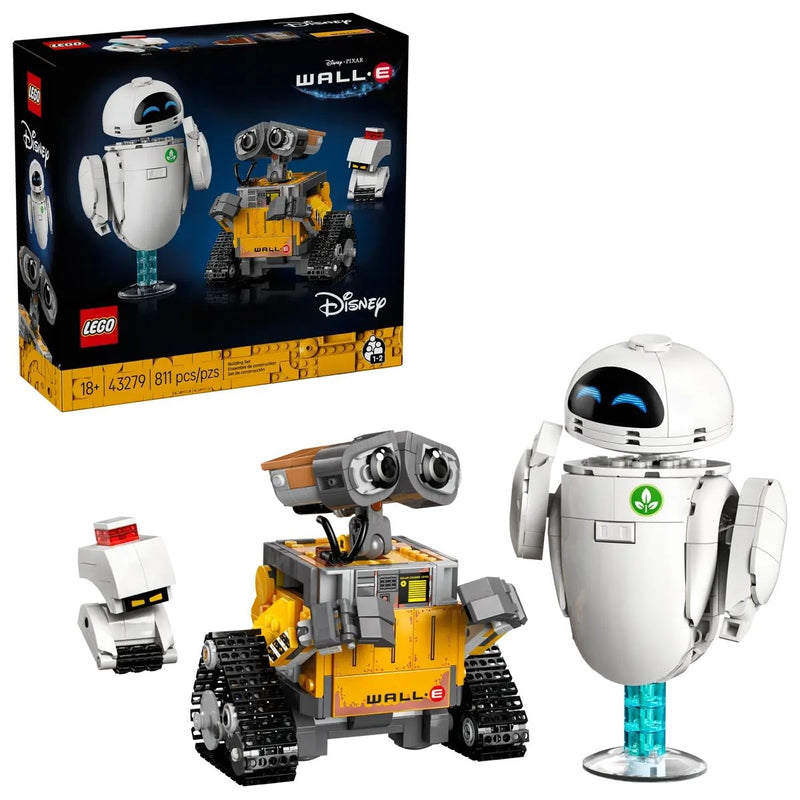 LEGO Disney Wall-e and Eve - 43279, 811-pcs, Ages 18+ U9