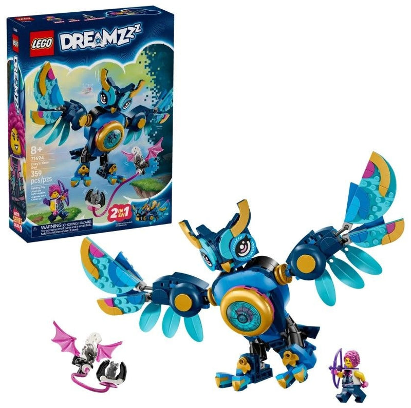 LEGO DREAZzz Zoey's Time Owl - 71494, 359-pcs, Ages 8+ O1