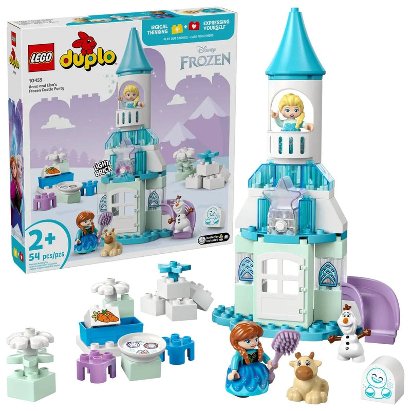 LEGO DUPLO Disney Anna and Elsa’s Frozen Castle Party - 10455, 54-pcs, Ages 2+ B8