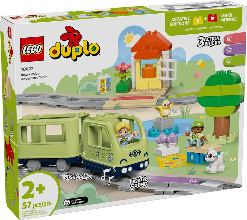 LEGO Duplo Interactive Adventure Train - 10427, 57-pcs, Ages 2+ M7