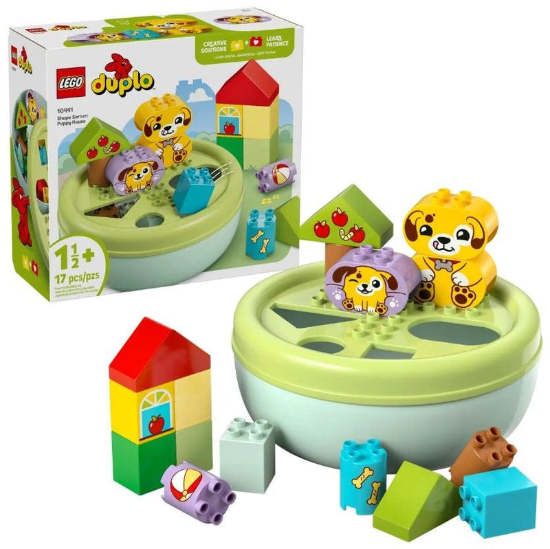 LEGO DUPLO Shape Sorter: Puppy House - 10441, 17-pcs, Ages 1.5+ O1