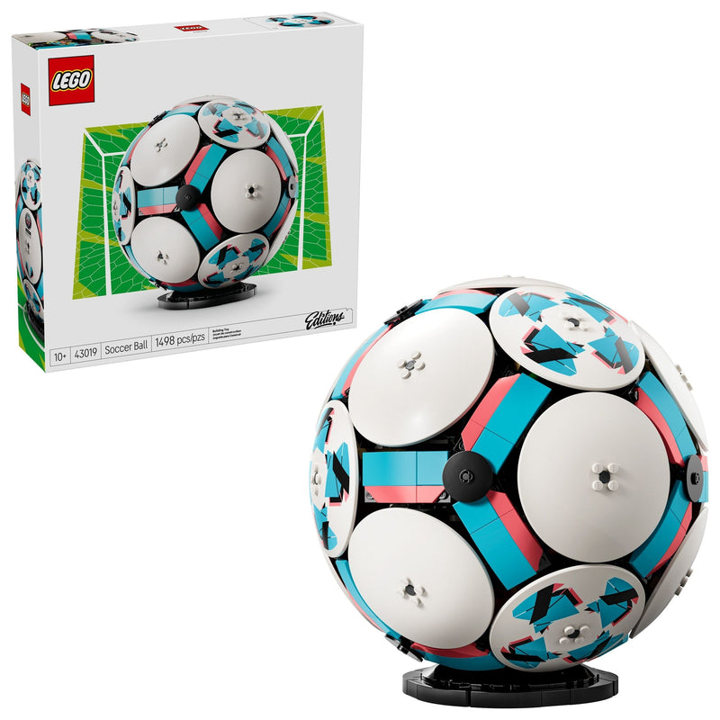 LEGO Editions Soccer Ball - 43019, 1498-pcs, Ages 10+ Q6