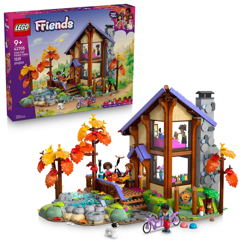 LEGO Friends Cozy Fall Forest Cabin 42705 D2