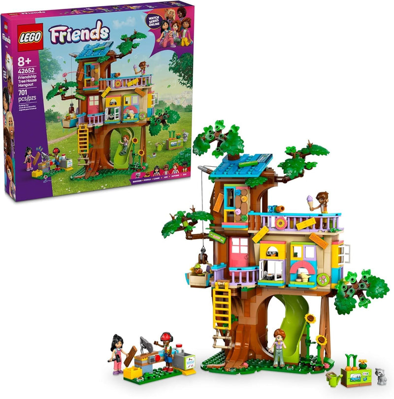 LEGO Friends Friendship Tree House Hangout Set - 42652, 701-pcs, Ages 8+ Y8