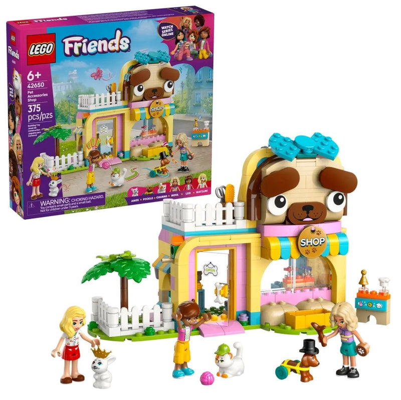 LEGO Friends Pet Accessories Shop Set - 42650, 375-pcs, Ages 6+ M5