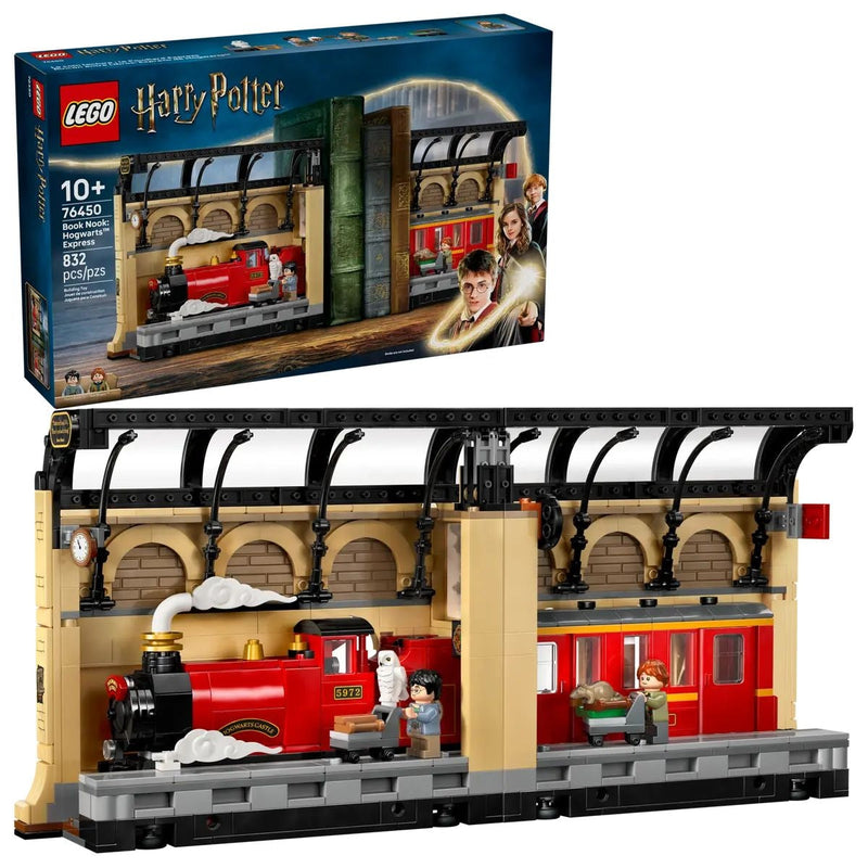 LEGO Harry Potter Book Nook: Hogwarts Express - 76450, 832-pcs, Ages 10+ Y5
