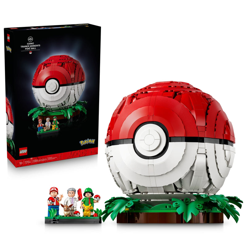 LEGO Iconic Trainer Moments Poké Ball 72154 C9