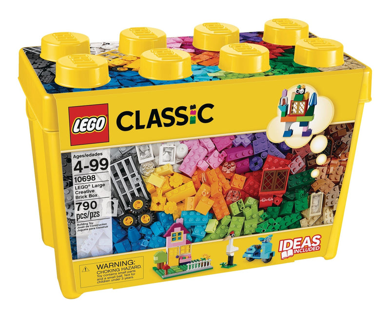 LEGO Large Classic Creative Brick Box Building Toy Kit - 790-pcs, Ages 4+ F9
