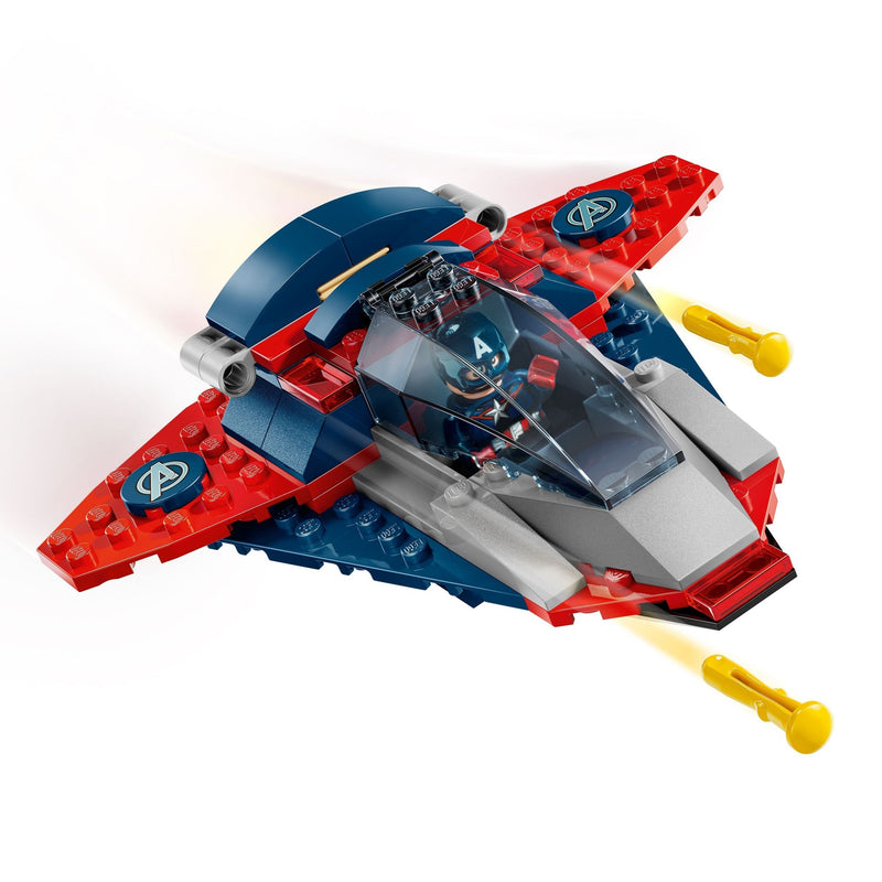 LEGO Marvel 76319 Captain America vs. Thanos for Ages 4+, 107-pc R4