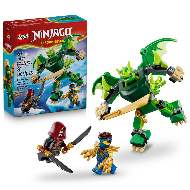 LEGO NINJAGO Lloyd's Dragon Mech Battle Pack 71862 G0